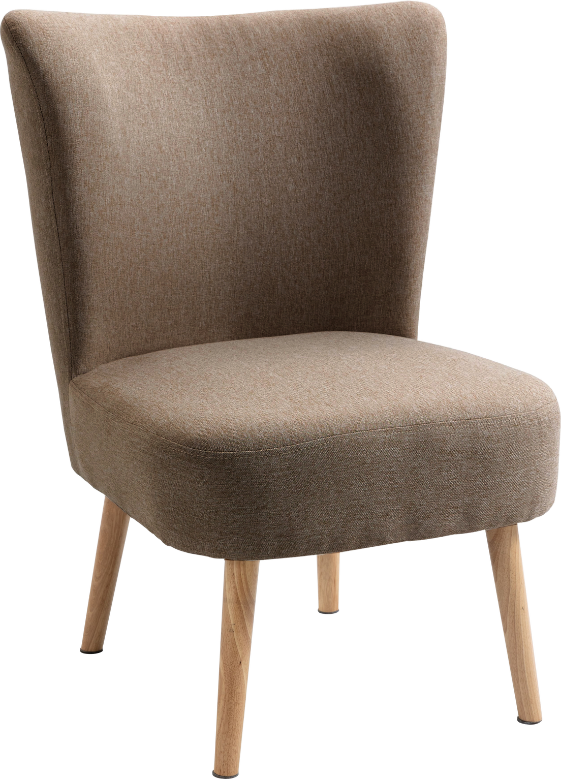 Loungestol Nordlys Furniture Kyoto - naturfarvet polstring & FSC-bøgetræ