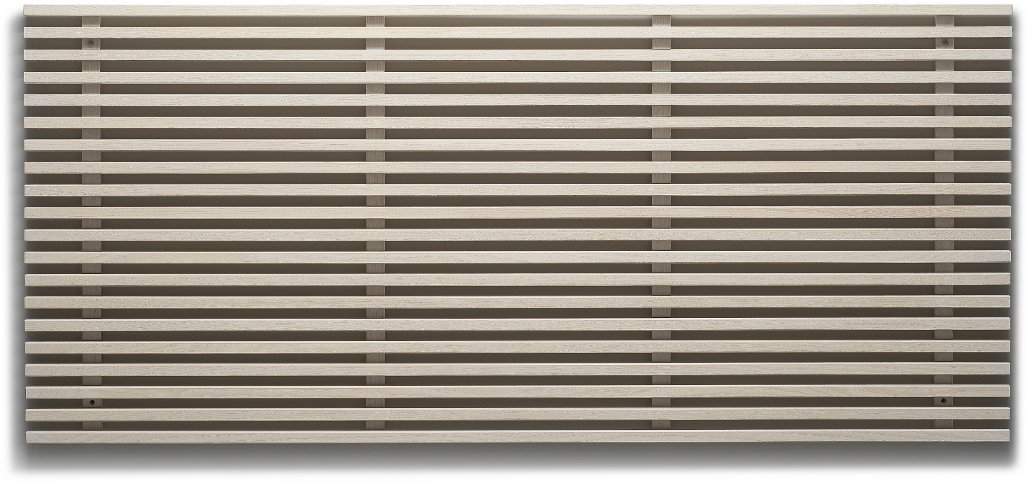 Sengegavl Zece Oscarssons Möbel i hvidolieret massiv ask H84 x L124 cm