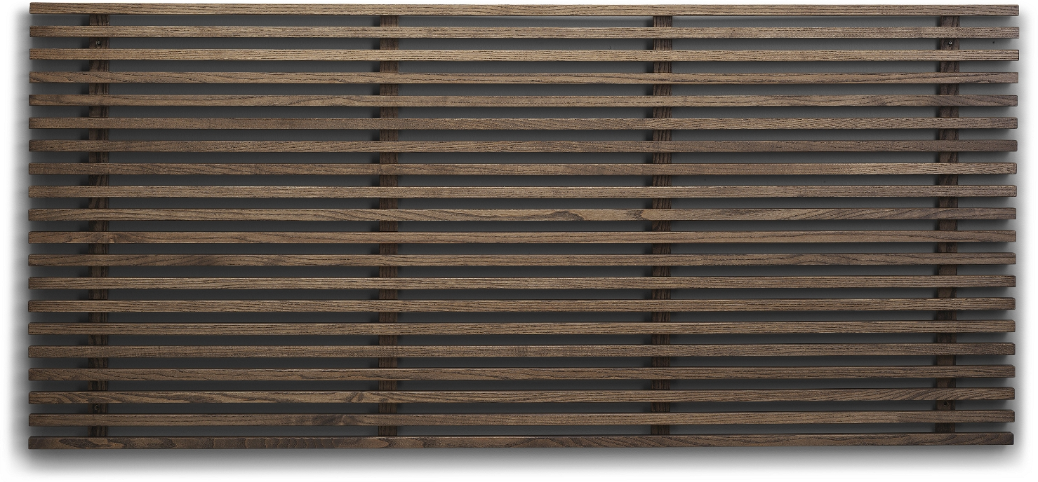 Sengegavl Oscarssons Möbel Zece massiv brunolieret ask 164 x 84 cm