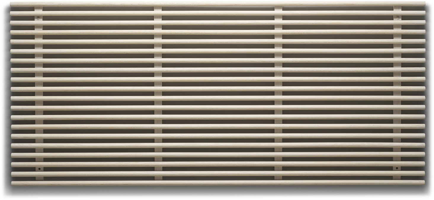 Sengegavl Oscarssons Möbel Zana massiv ask hvidolieret 164x84 cm