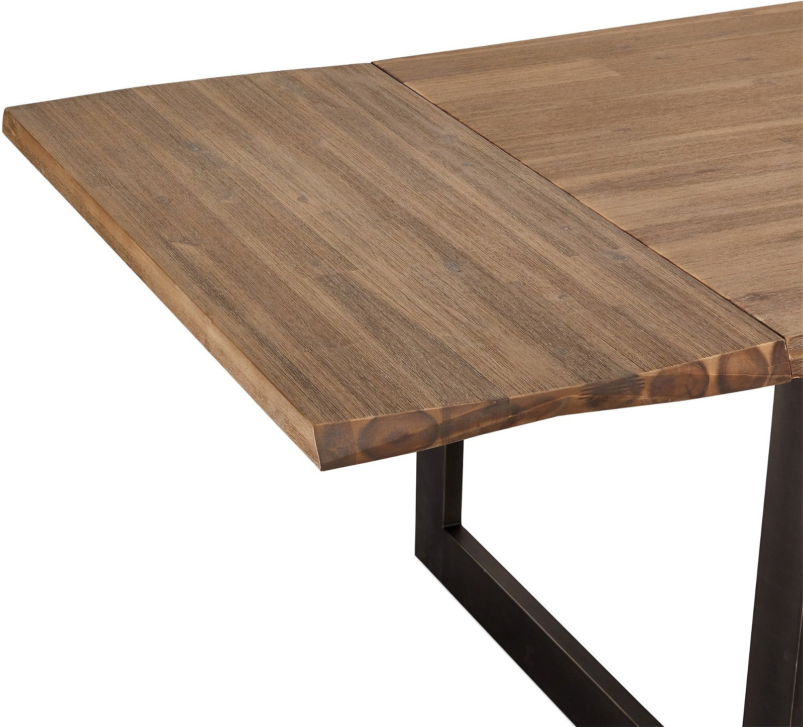 Tillægsplade/forlængerplade Raymond & Hallmark Straiton i akacietræ brun 50x90 cm