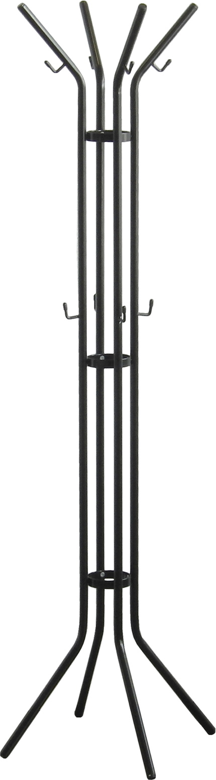 Knagerække Spinder Design Jessy fritstående i pulverlakeret stål sort H170 x Ø40 cm