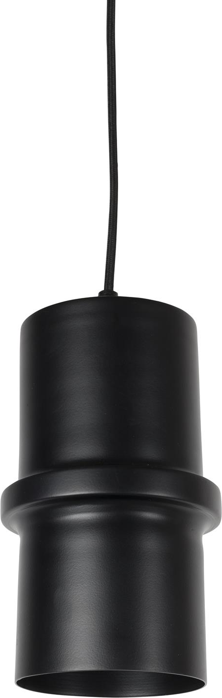 Pendellampe Studio White Duct i antracit jern højdejusterbar dæmpbar H21xØ12 cm