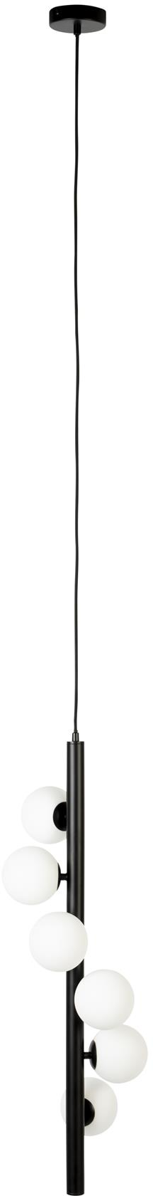 Pendellampe Studio White Monica glas offwhite Ø28 x H150 cm G9 fatning dæmpbar