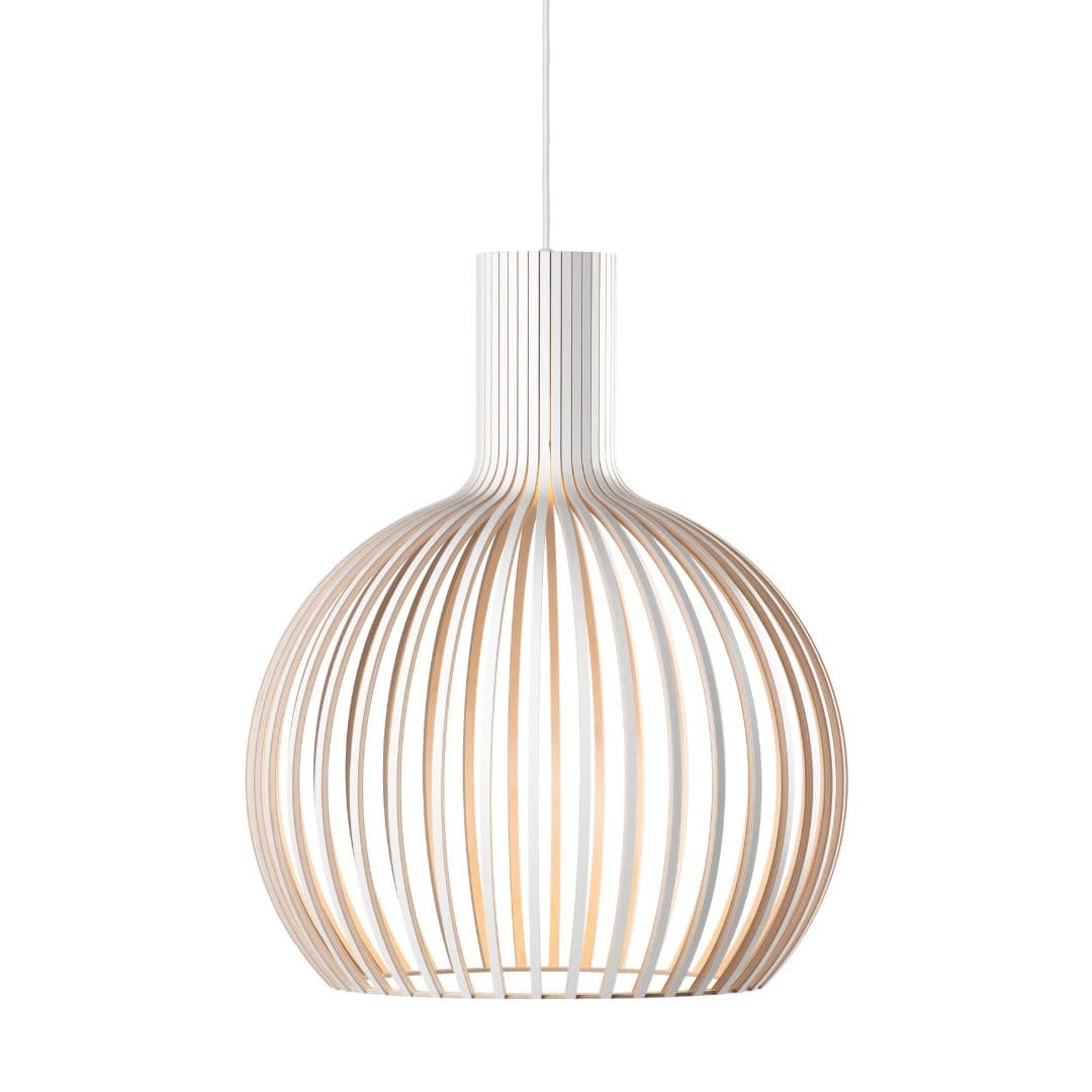 Octo 4241 Mini Pendel Hvid (3 m ledning) - Så længe lager haves - Secto Design