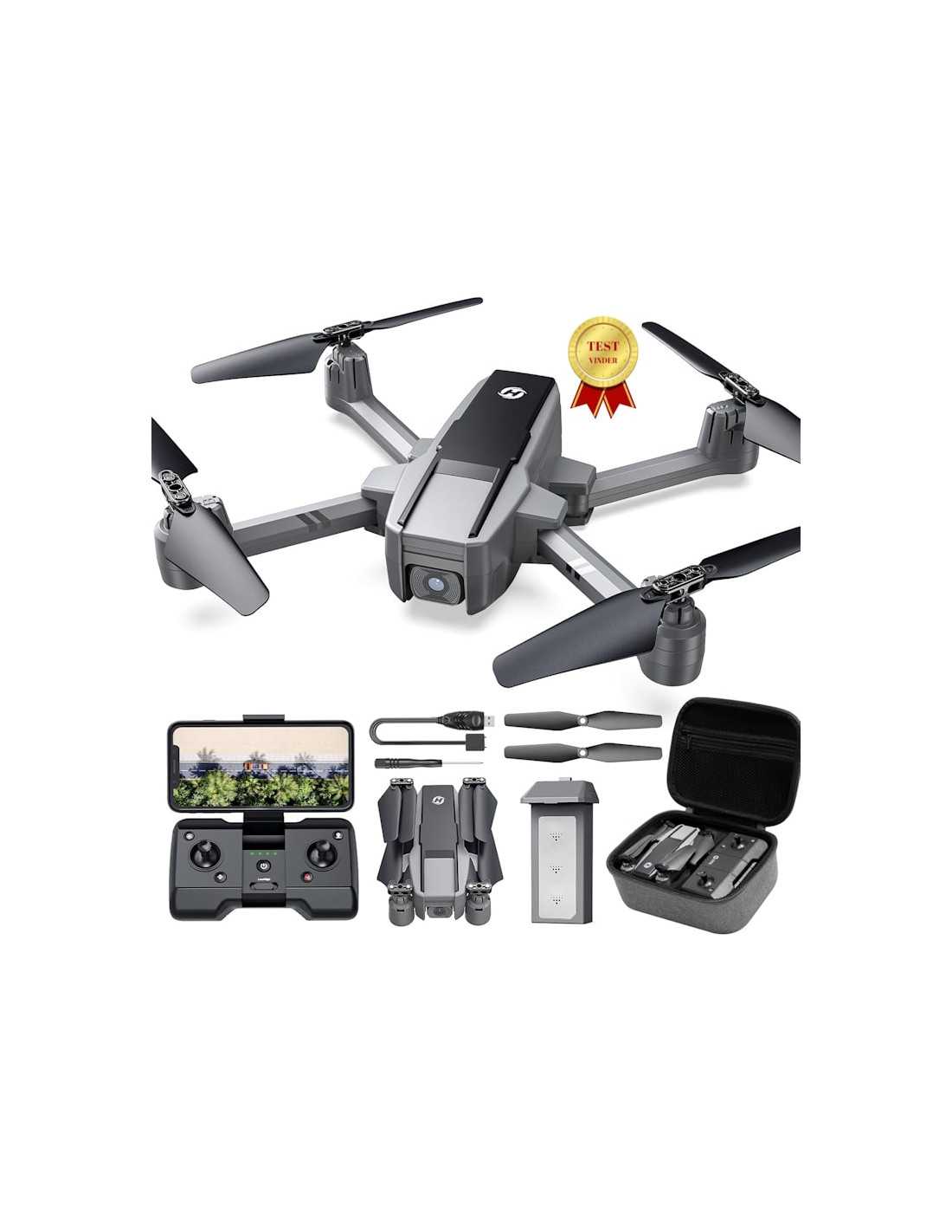 Holy Stone HS440D GPS mini drone med 4K + Gratis 2 stk. valgfri bøger