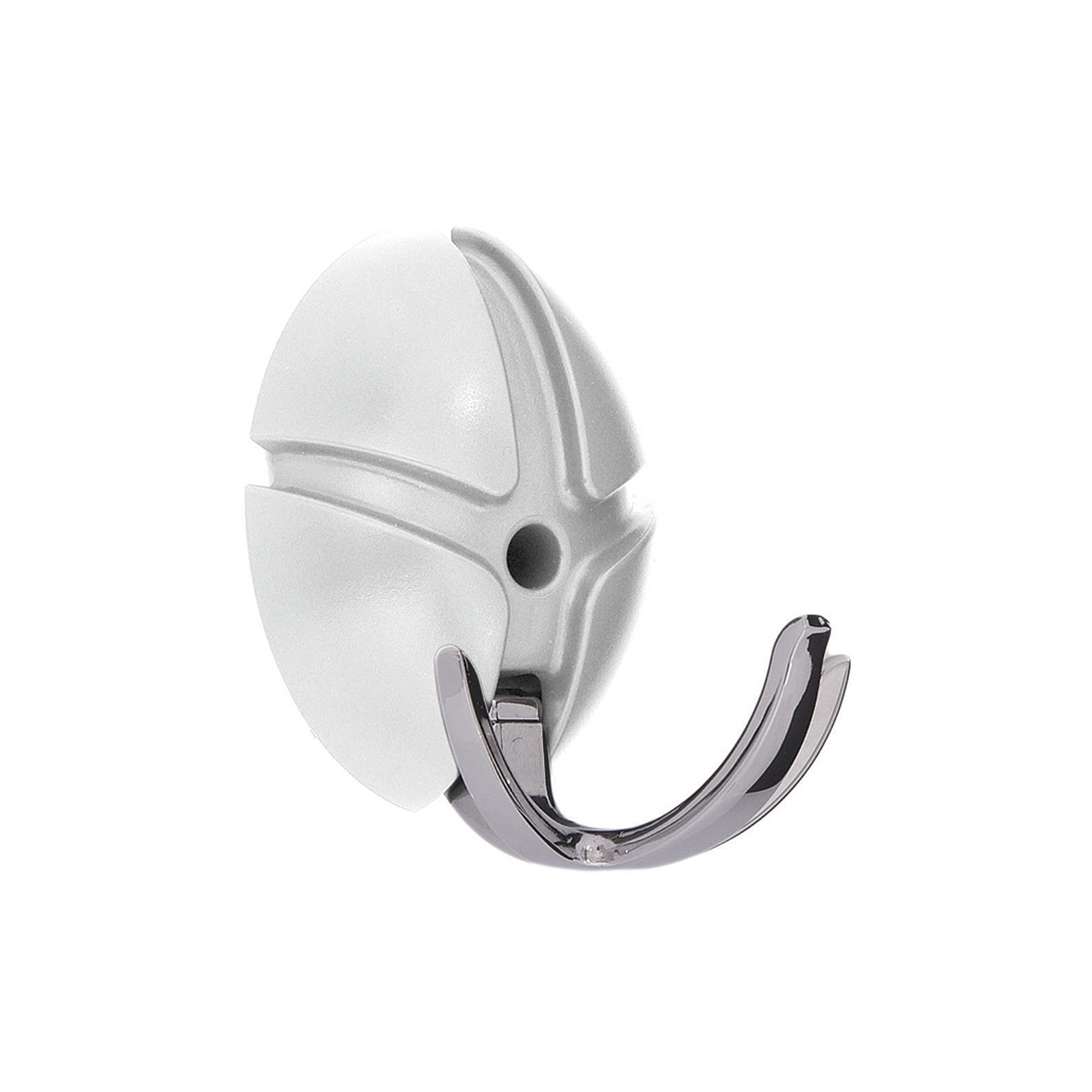 SPINDER DESIGN Tick knagerække - hvid plastik og stål