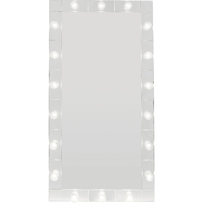 KARE DESIGN rektangulær Flor Mirror Make Up vægspejl - spejlglas (160x80)