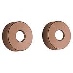 Damixa Rosetter 3/4'' Ø75mm 2 stk. børstet kobber Med PVD overfladebelægning