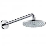 Hansgrohe Raindance S 180 Air 1jet hovedbruser EcoSmart 9 l/min med 240 mm bruserbøjning