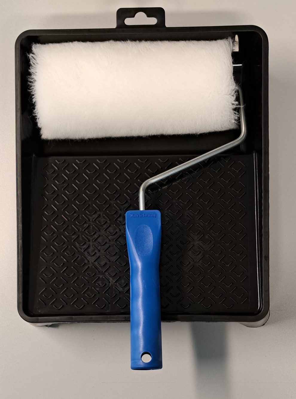 Malerullesæt 180 mm polyester rulle inkl. bøjle og rullebakke