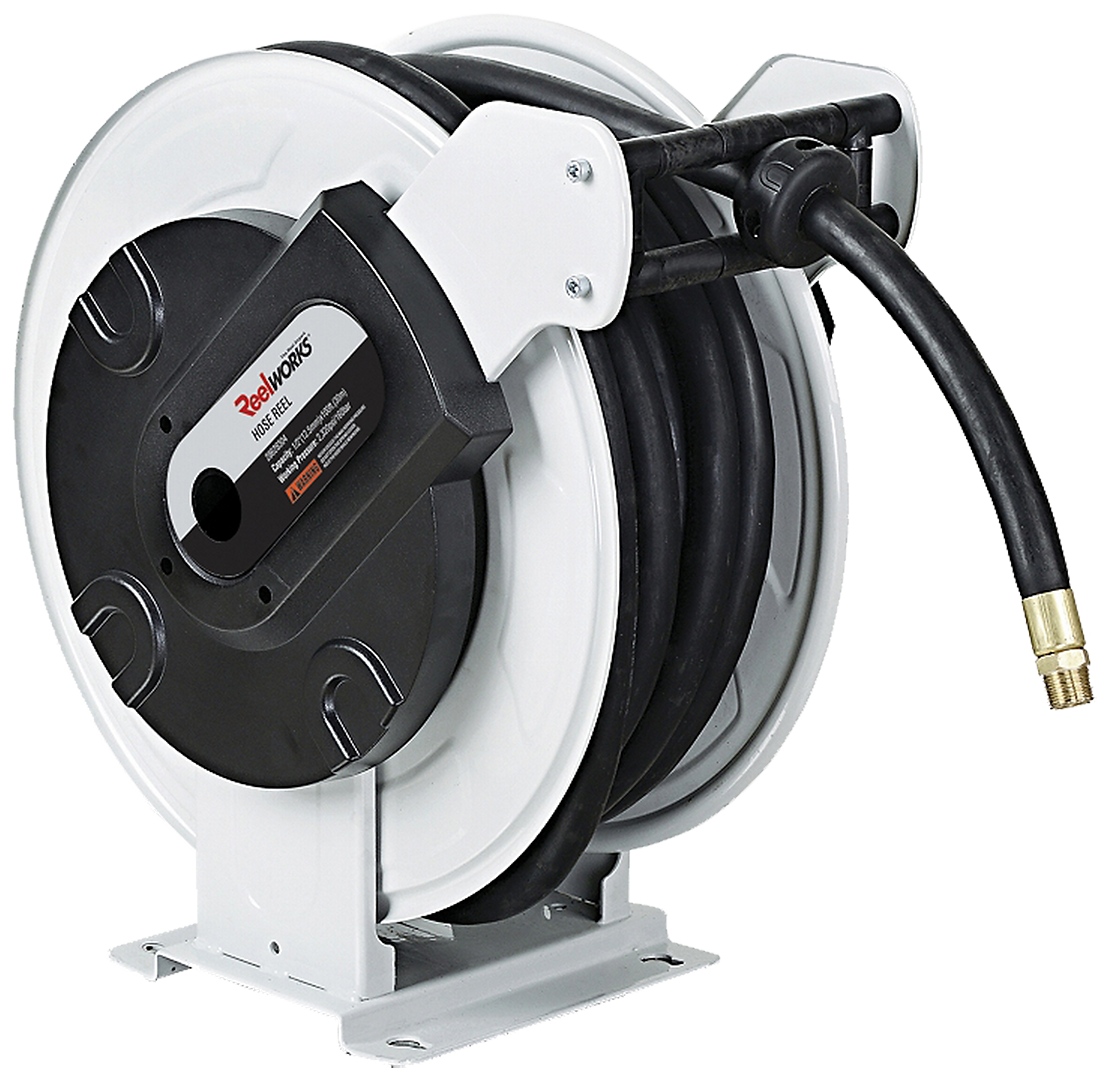 Aut. slangeopruller m/30mtr 1/2" gummislange 20bar