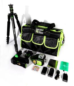 Elma Laser X360-3 kit, linjelaser sæt med trefod og taske